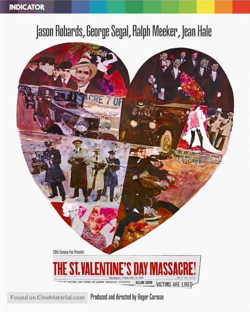 The St. Valentine&#039;s Day Massacre - British Movie Cover