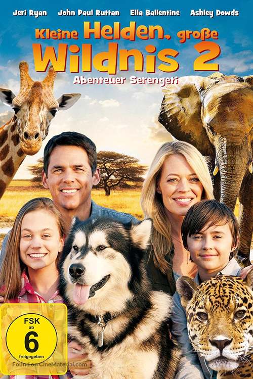 Against the Wild 2: Survive the Serengeti - German DVD movie cover