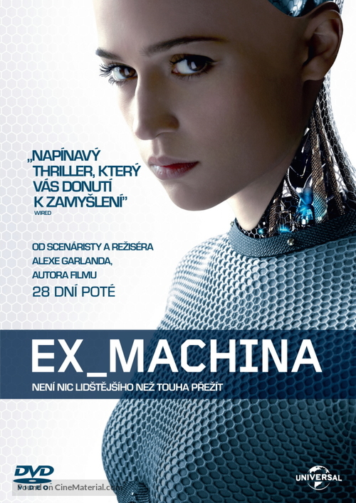 Ex Machina - Czech DVD movie cover