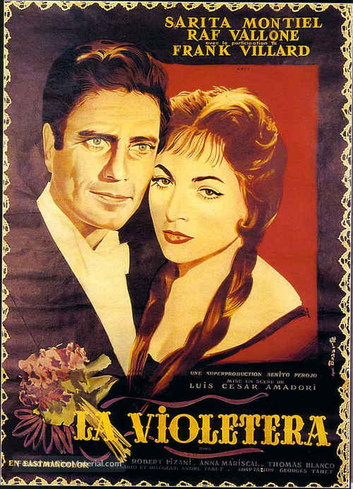 La violetera - French Movie Poster
