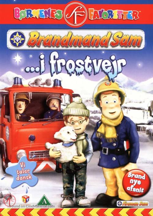 &quot;Fireman Sam&quot; - Danish DVD movie cover