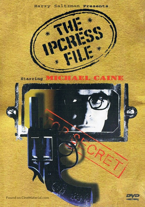 The Ipcress File - DVD movie cover