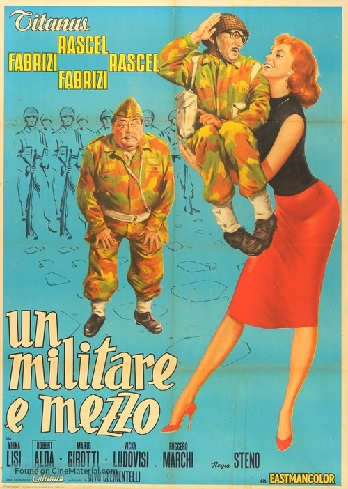 Un militare e mezzo - Italian Movie Poster