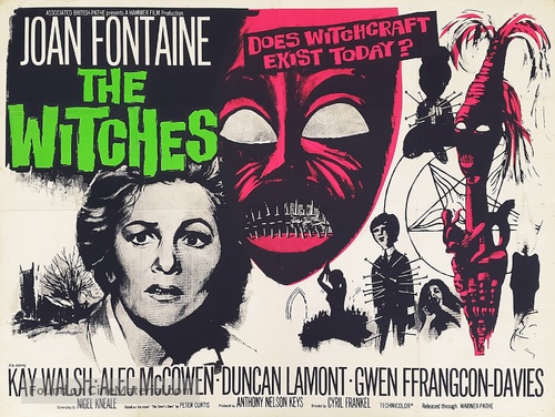 The Witches - British Movie Poster