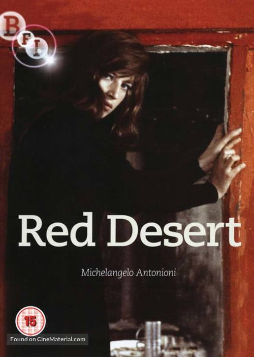 Il deserto rosso - British DVD movie cover