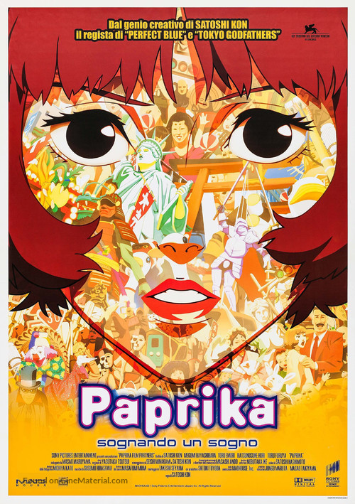 Paprika - Italian Movie Poster