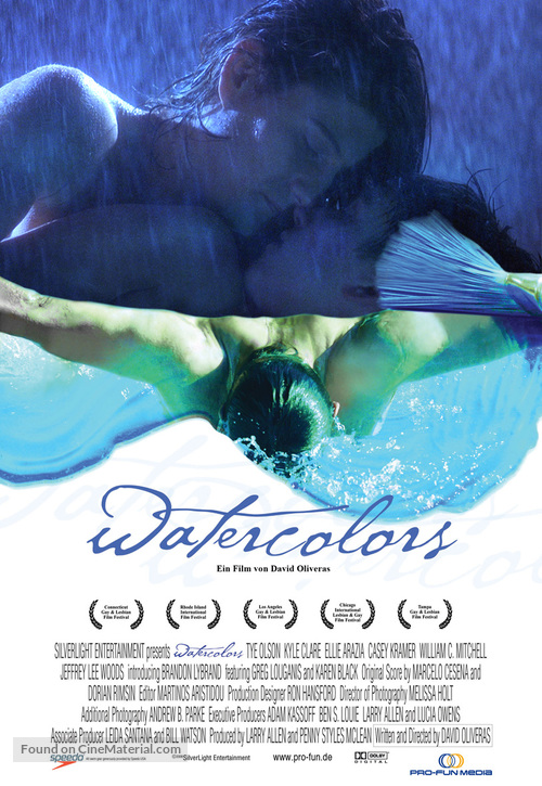 Watercolors - German Movie Poster