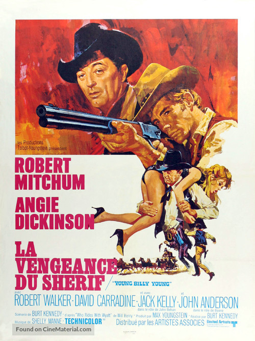Young Billy Young - French Movie Poster