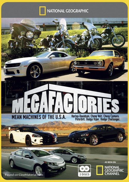 &quot;Megafactories&quot; - DVD movie cover