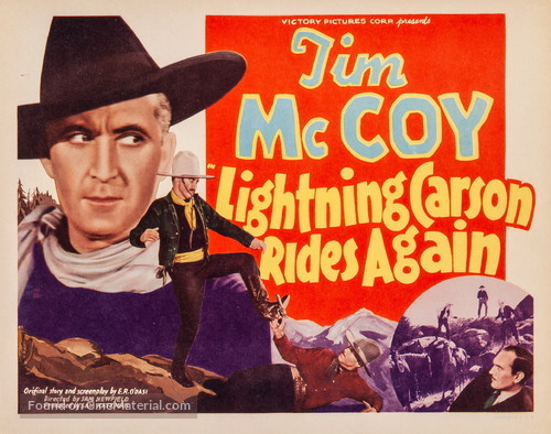 Lightning Carson Rides Again - Movie Poster