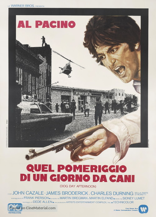 Dog Day Afternoon - Italian Movie Poster