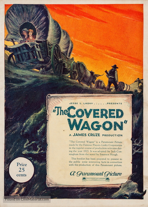 The Covered Wagon - poster