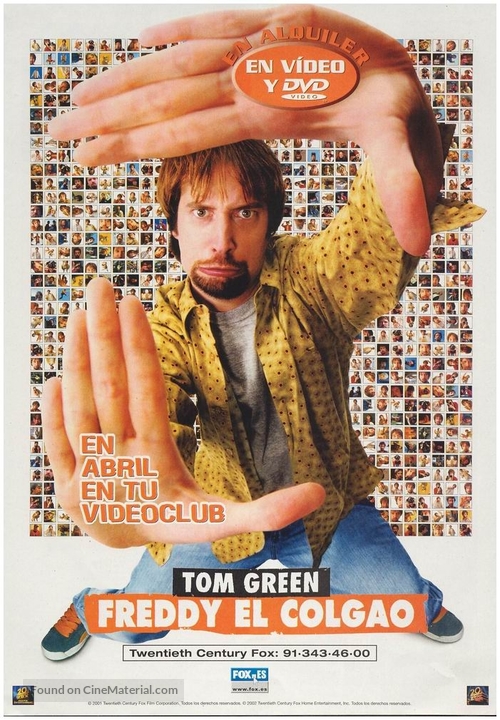 Freddy Got Fingered - Spanish Video release movie poster