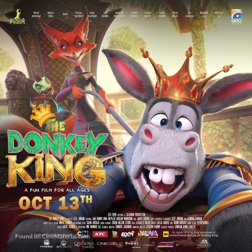 The Donkey King - Pakistani Movie Poster