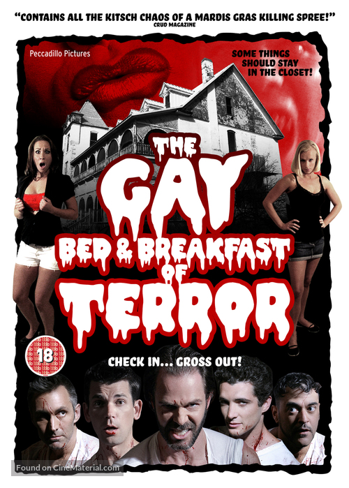 The Gay Bed and Breakfast of Terror - British Movie Cover