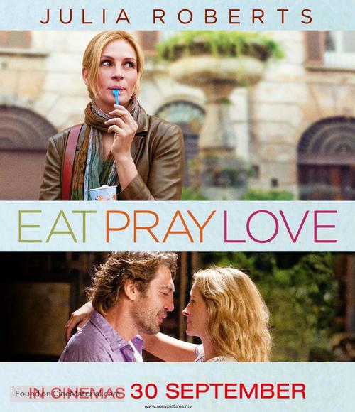 Eat Pray Love - Malaysian Movie Poster