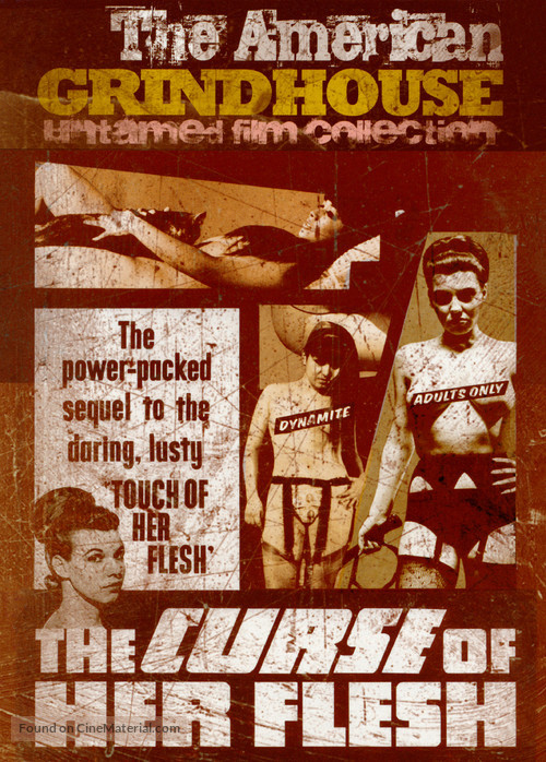 The Curse of Her Flesh - British Movie Cover