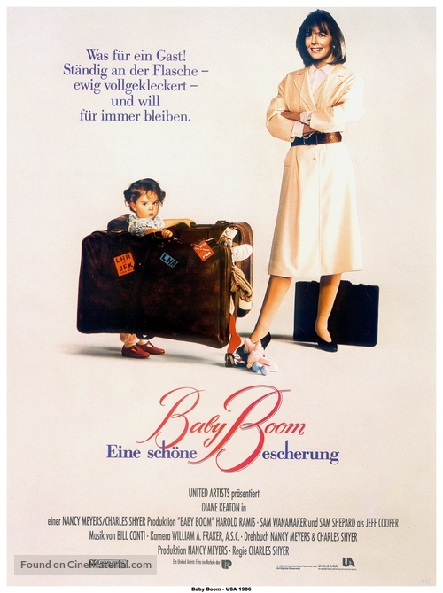 Baby Boom - German Movie Poster