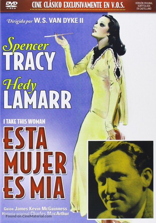 I Take This Woman - Spanish DVD movie cover