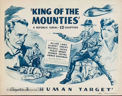 King of the Mounties - Movie Poster