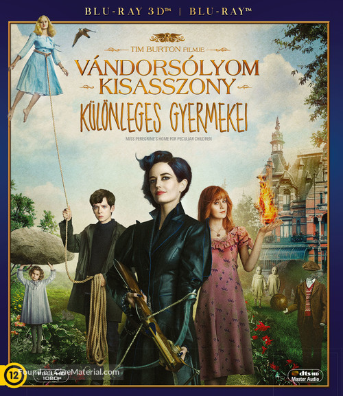 Miss Peregrine&#039;s Home for Peculiar Children - Hungarian Movie Cover