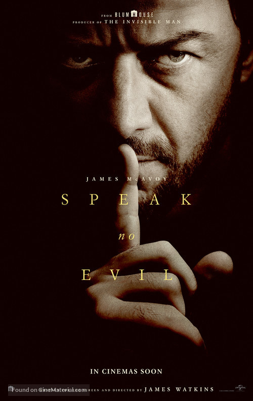 Speak No Evil - International Movie Poster