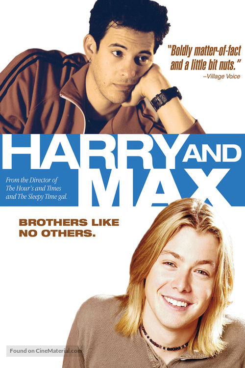 Harry + Max - DVD movie cover