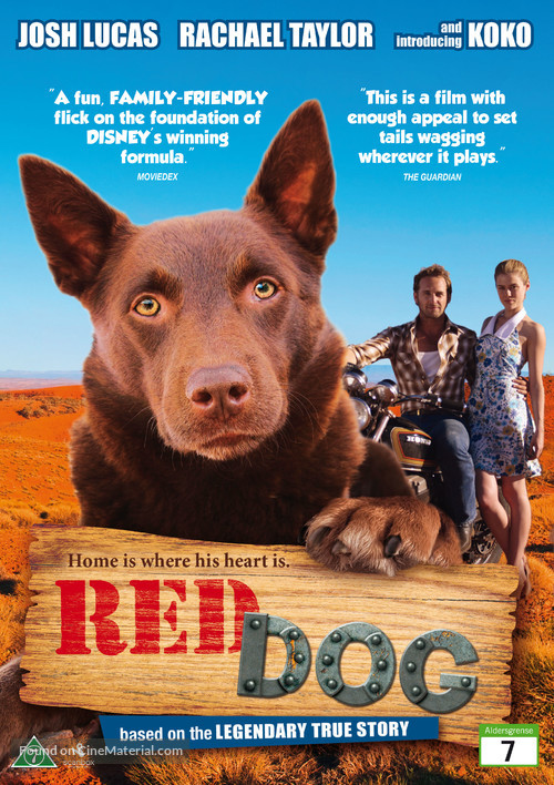 Red Dog - Danish DVD movie cover