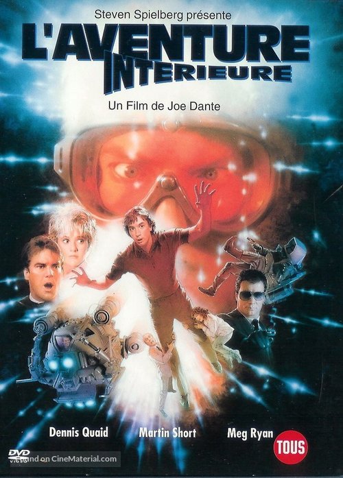 Innerspace - Dutch DVD movie cover