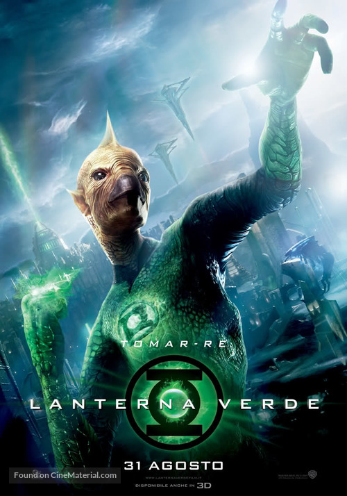 Green Lantern - Italian Movie Poster