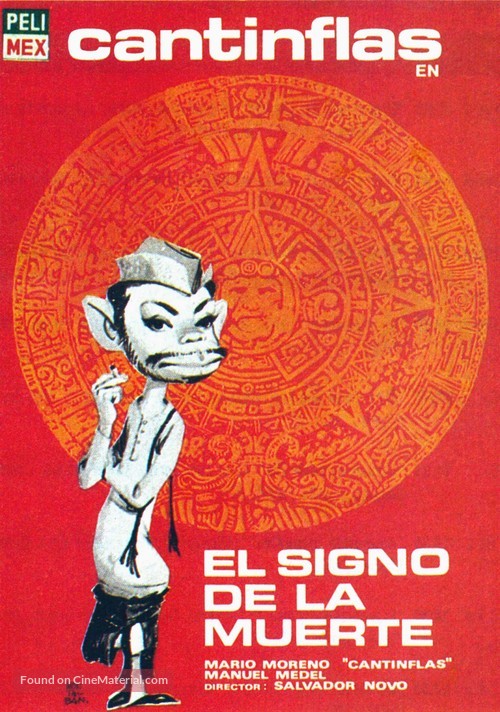 Signo de la muerte, El - Mexican Movie Poster