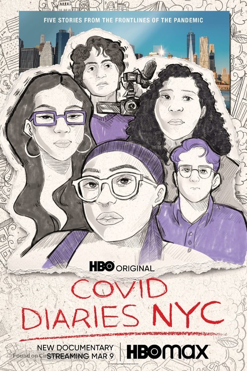 &quot;Covid Diaries NYC&quot; - Movie Poster