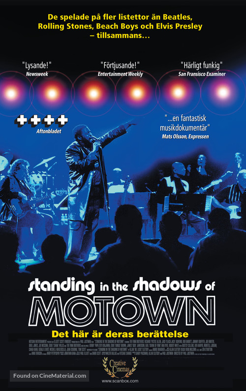 Standing in the Shadows of Motown - Swedish Movie Cover