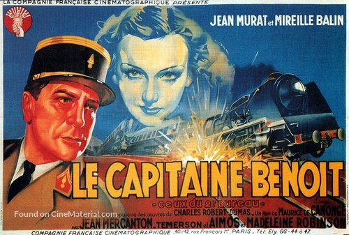 Le Capitaine Beno&icirc;t - French Movie Poster