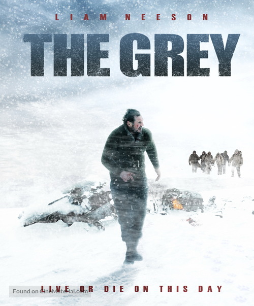 The Grey - Blu-Ray movie cover
