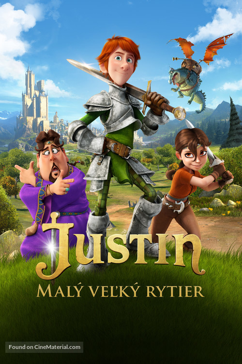 Justin and the Knights of Valour - Slovak Movie Poster