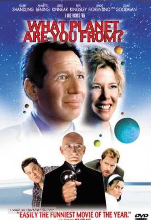 What Planet Are You From? - DVD movie cover