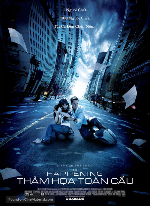 The Happening - Vietnamese Movie Poster