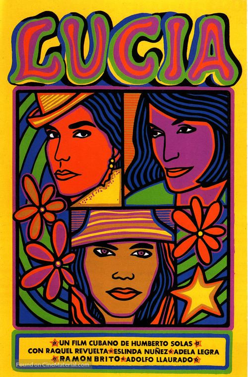 Luc&iacute;a - Cuban Movie Poster