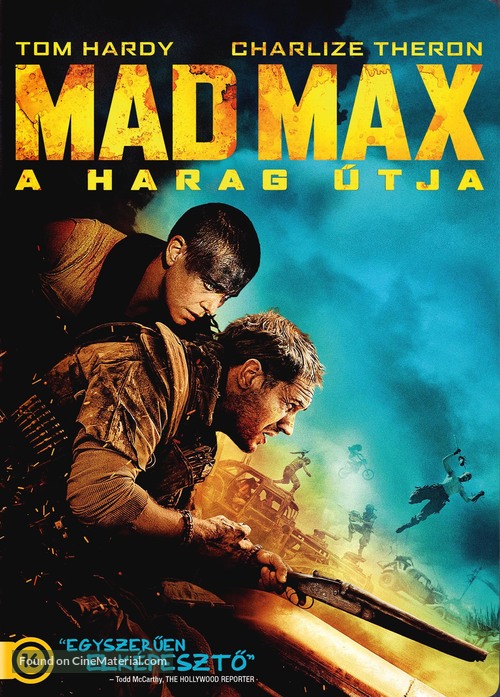 Mad Max: Fury Road - Hungarian DVD movie cover