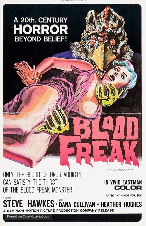 Blood Freak - Movie Poster