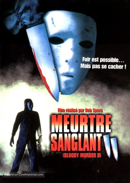 Bloody Murder 2: Closing Camp - French DVD movie cover