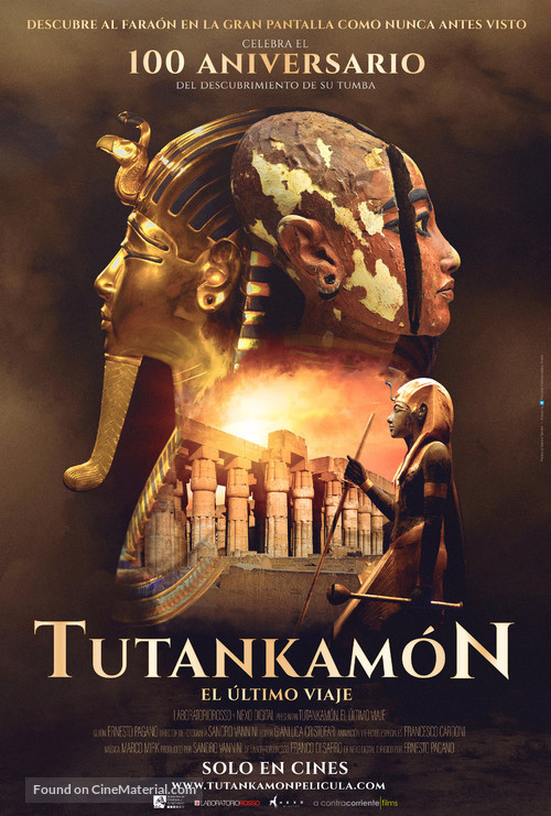 Tutankhamun: The Last Exhibition - Spanish Movie Poster