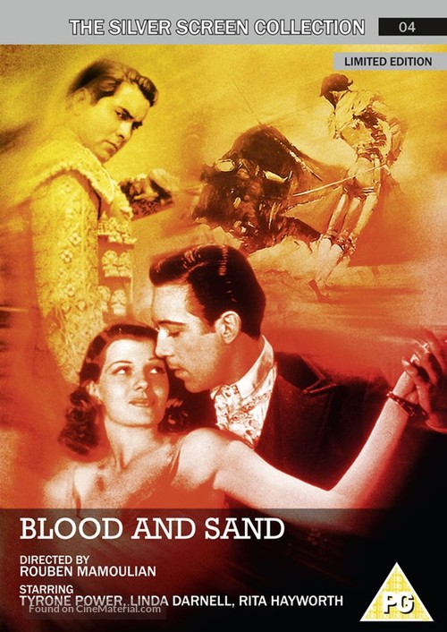 Blood and Sand - British DVD movie cover