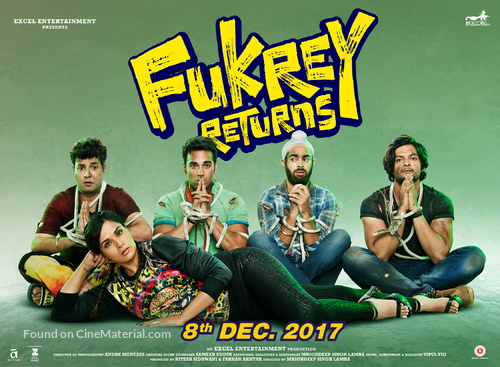 Fukrey Returns - Indian Movie Poster