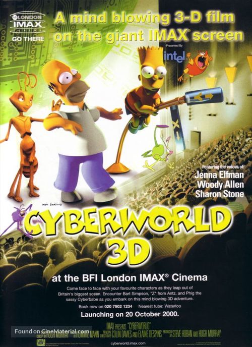 CyberWorld - British Movie Poster