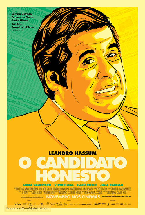 O Candidato Honesto - Brazilian Movie Poster