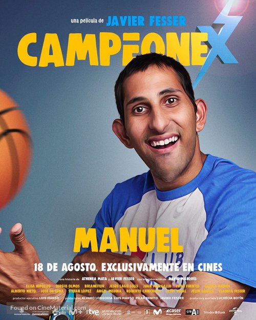 Campeonex (2023) Spanish movie poster