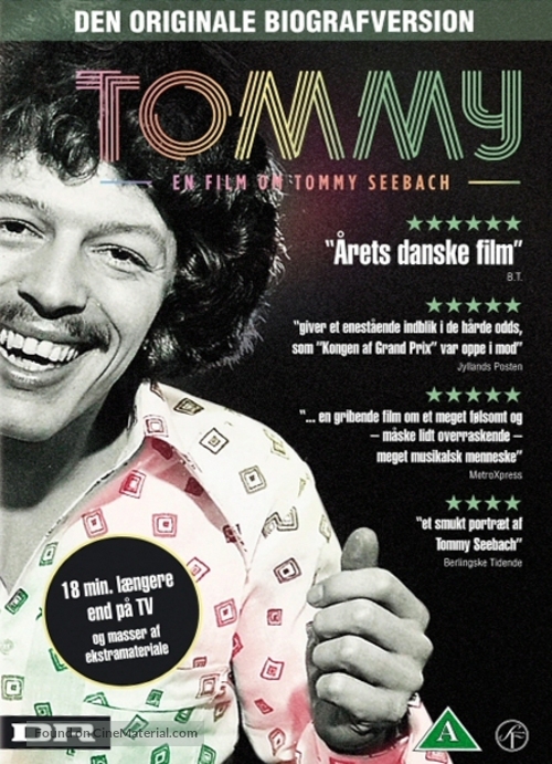 Tommy - Danish DVD movie cover