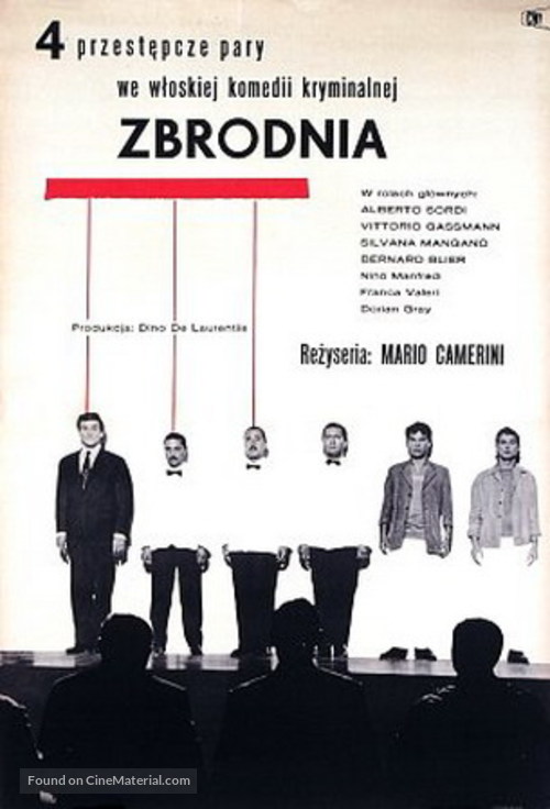 Crimen - Polish Movie Poster